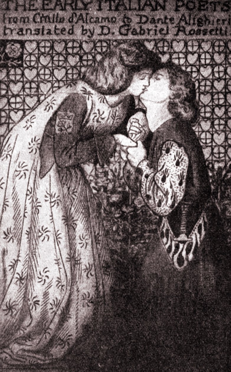 Dante Gabriel Rossetti - "Tidiga italienska poeter" av Dante Gabriel Charles Rossetti