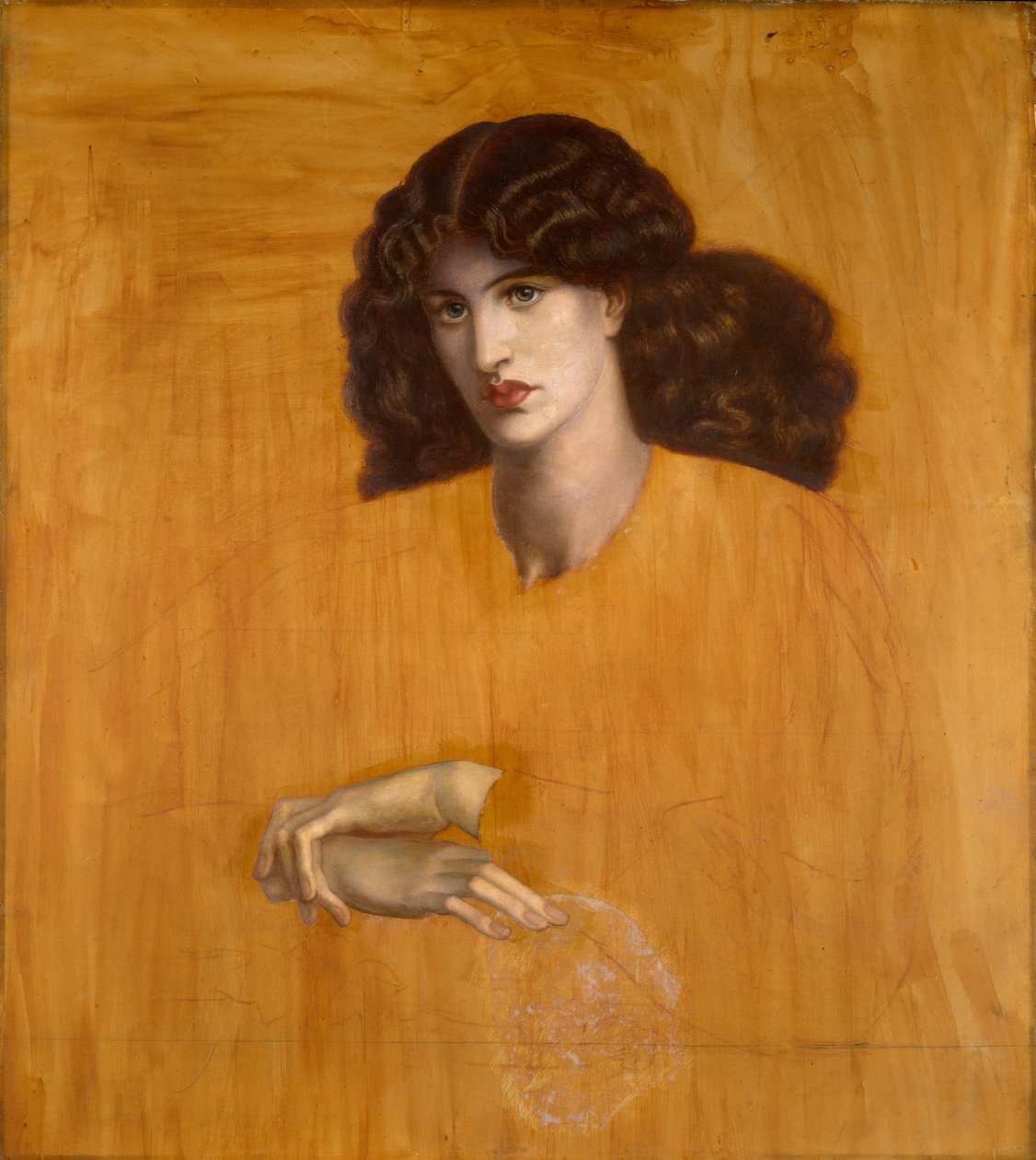 La Donna della Finestra [The Lady of Pity] av Dante Gabriel Charles Rossetti
