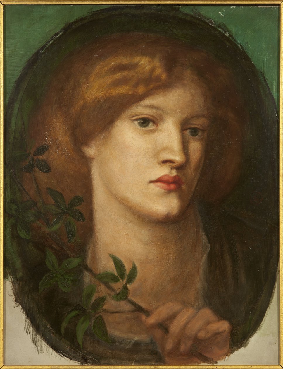 Porträtt av Louisa Ruth Herbert av Dante Gabriel Charles Rossetti