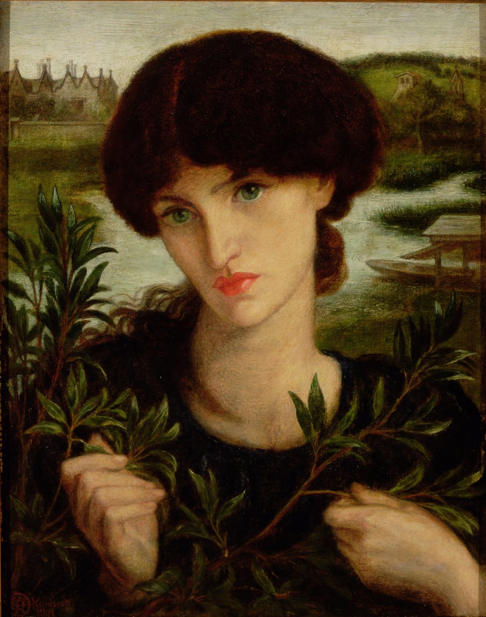 Vattenpil av Dante Gabriel Charles Rossetti