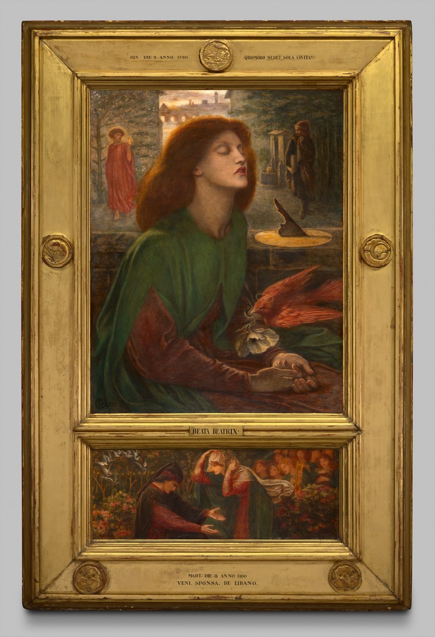 Välsignade Beatrix av Dante Gabriel Rossetti