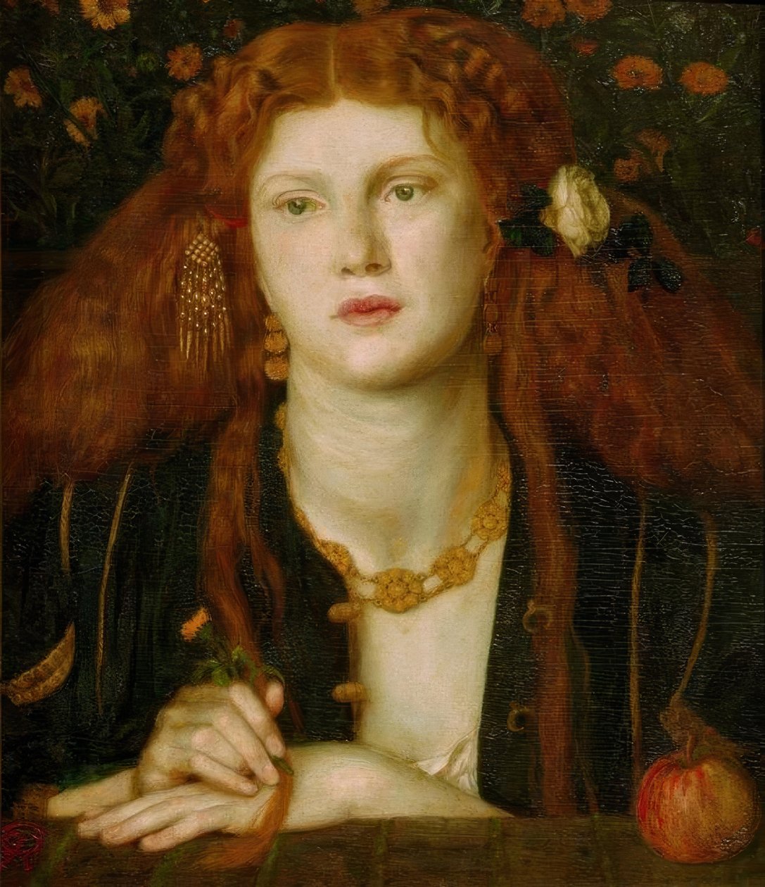 Kyssade mun av Dante Gabriel Charles Rossetti