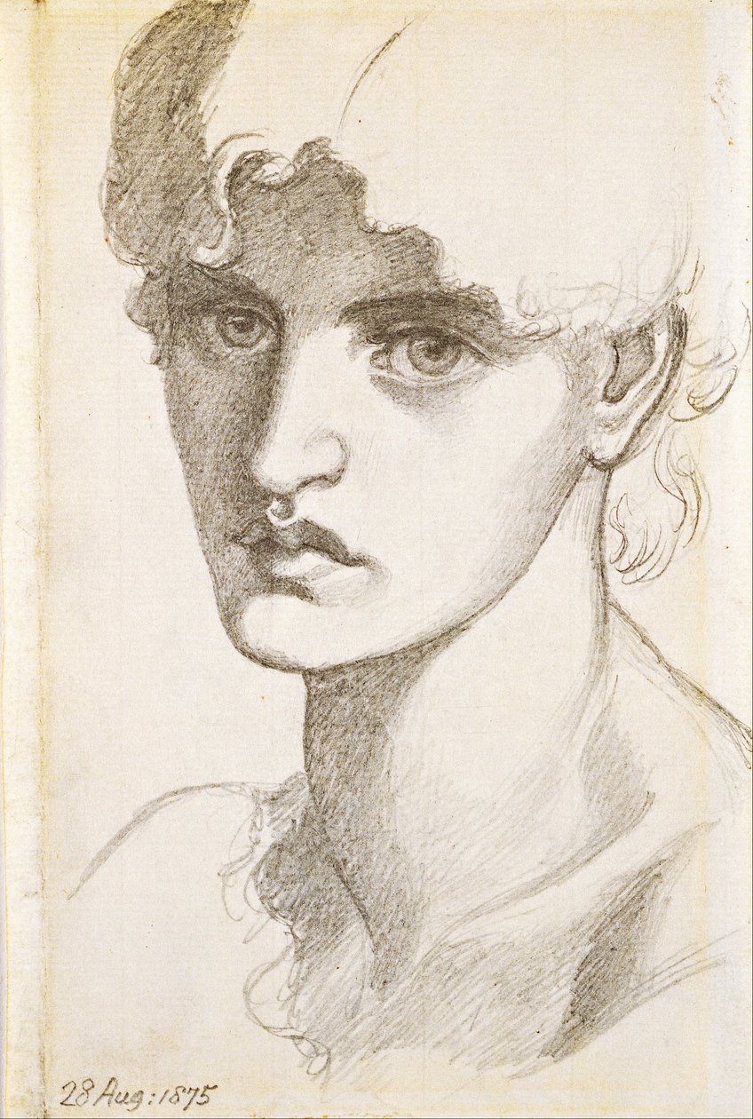 Jane Morris av Dante Gabriel Rossetti