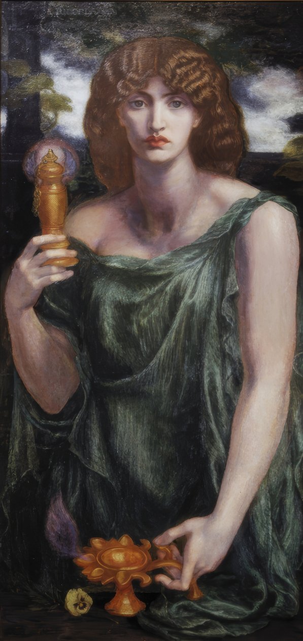 Mnemosyne av Dante Gabriel Rossetti