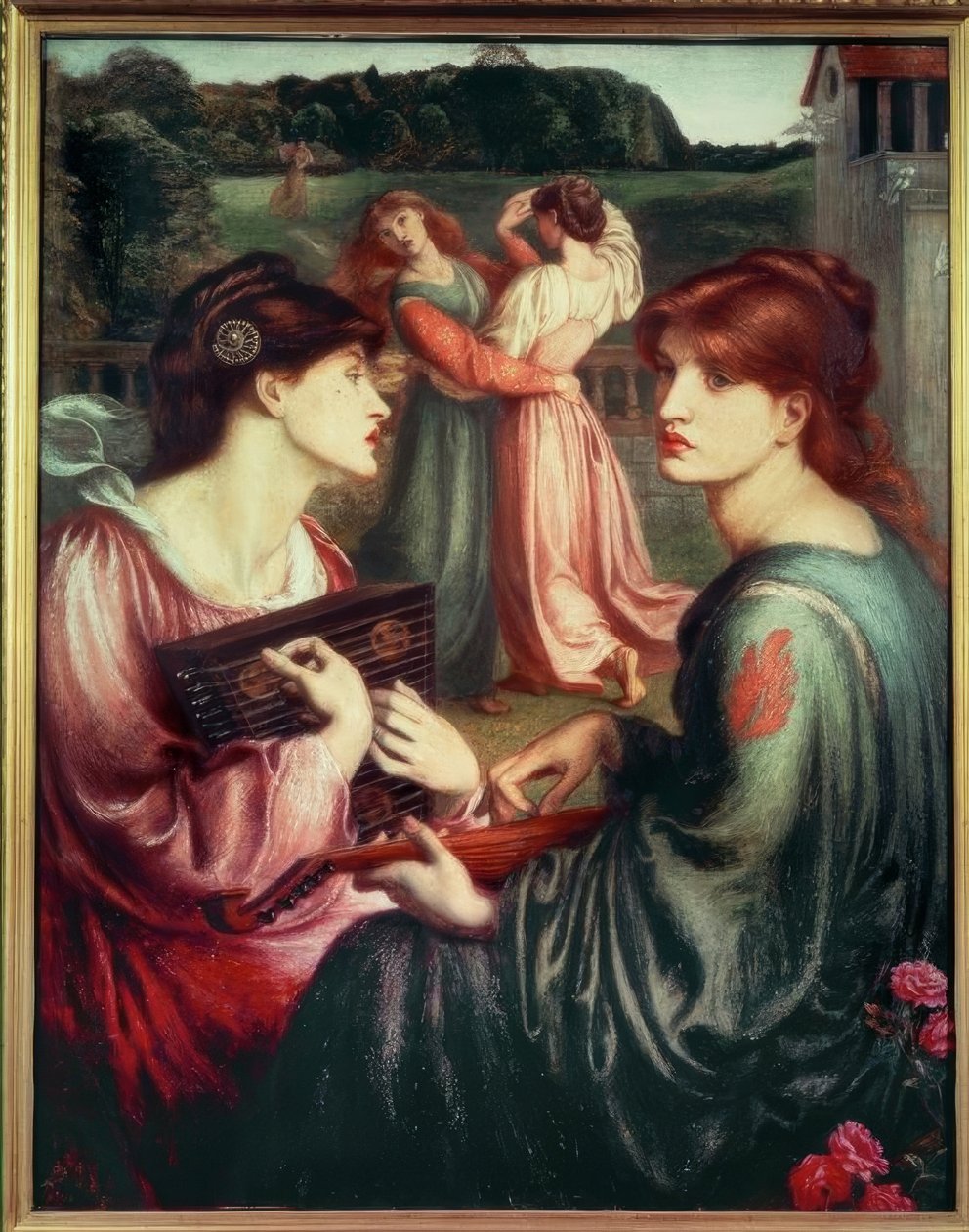Bower Meadow av Dante Gabriel Charles Rossetti