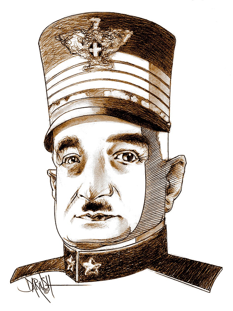 Armando Diaz, 2003 (digital teckning med färgpennor) av Dariush Radpour