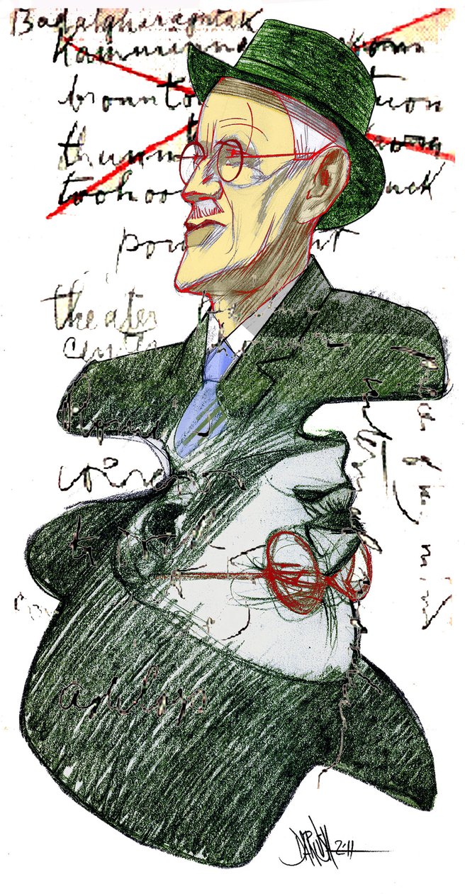 James Joyce av Dariush Radpour