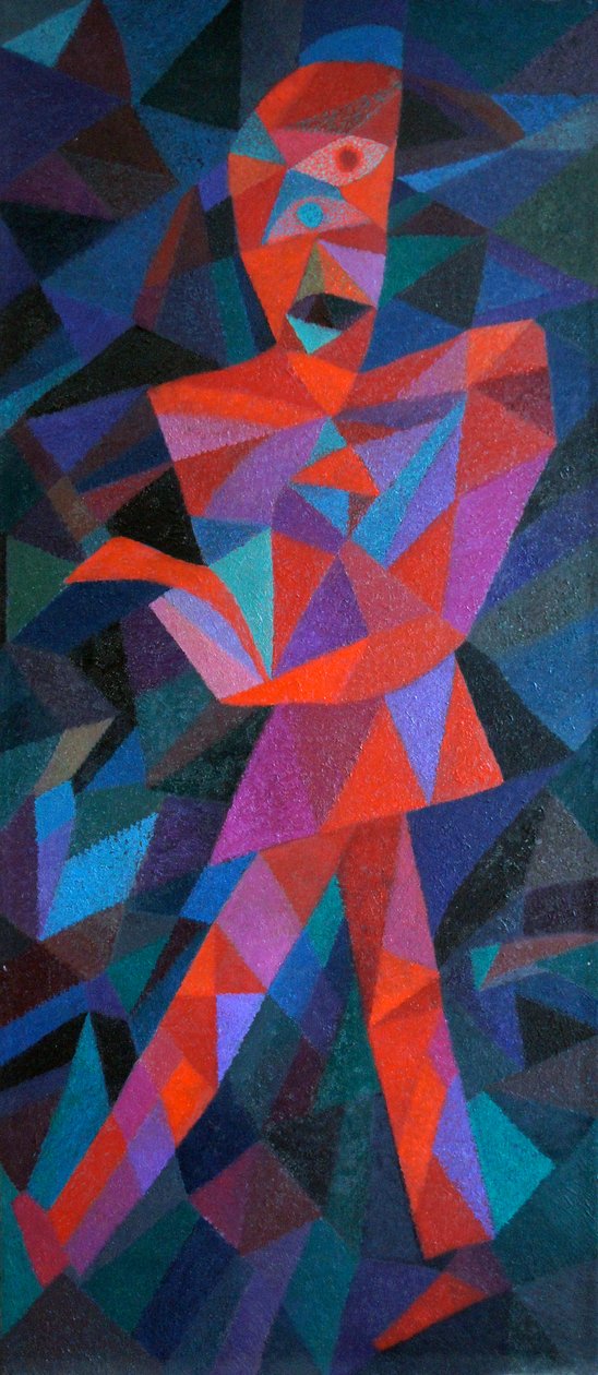 Split Tree Warrior 1 av Dave Pearson