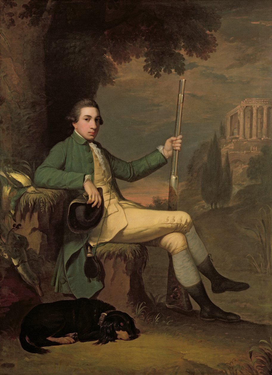 Thomas Graham, baron Lynedoch (1748-1843) c.1769 av David Allan
