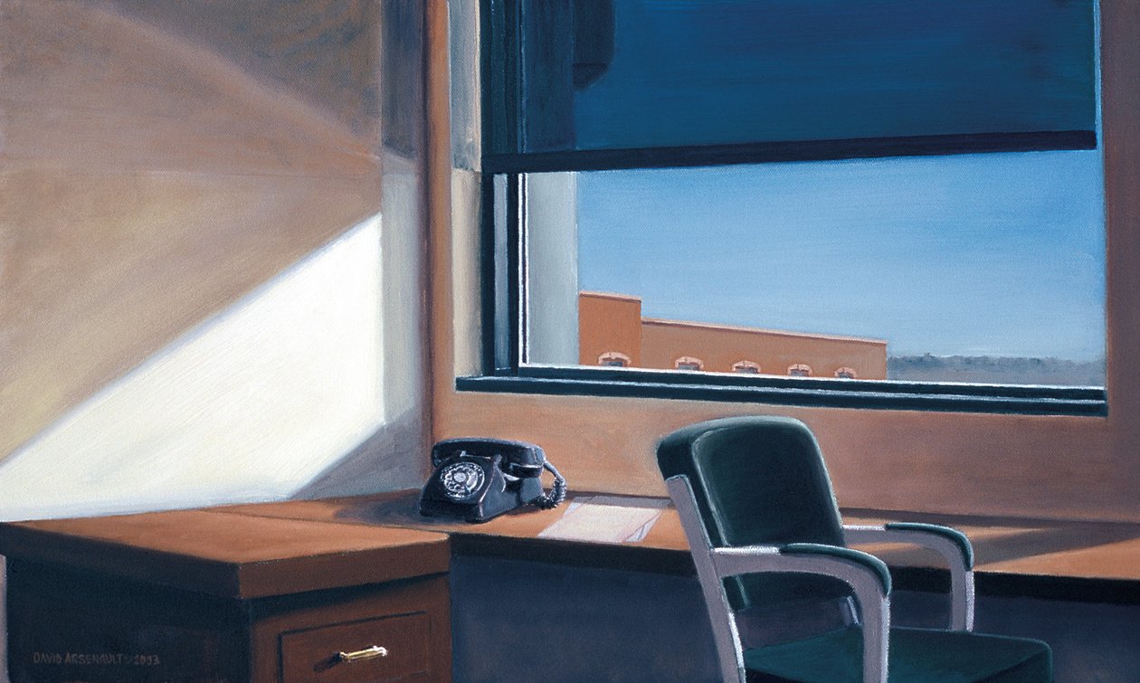 Tillbaka till jobbet, 2003 av David Arsenault
