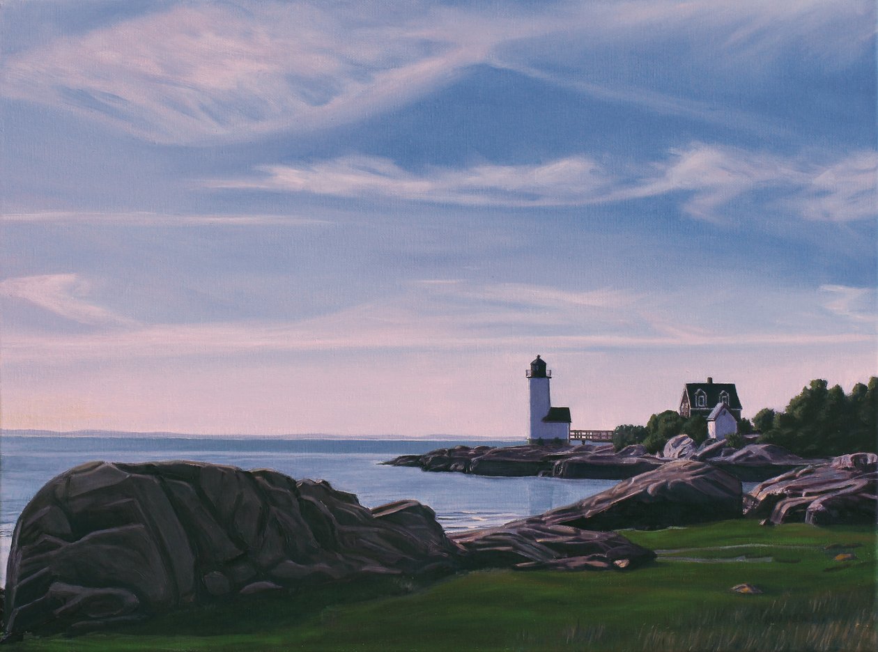 Squam Light Evening, 2014 av David Arsenault