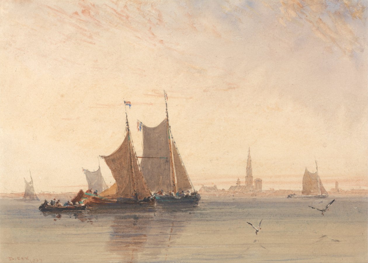 Antwerpen, morgon av David Cox
