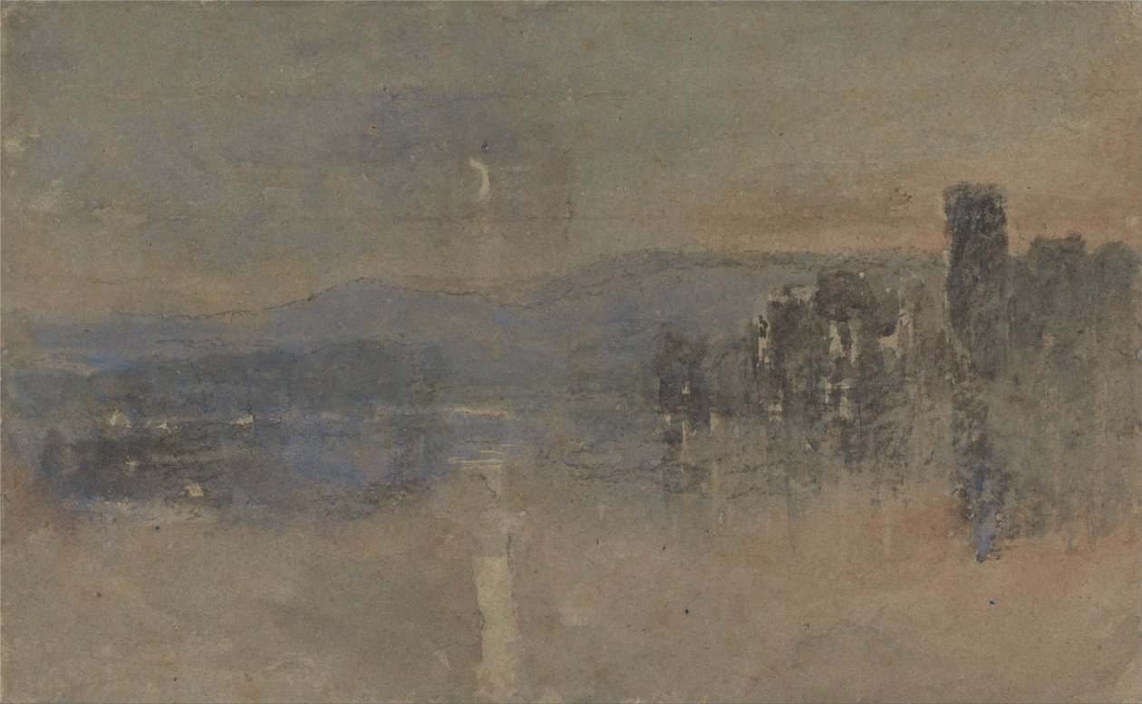 Månskenlandskap av David Cox
