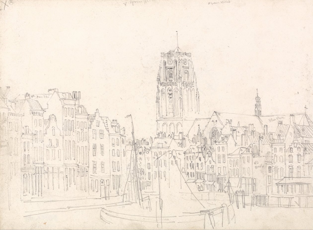 Rotterdam- St Lawrence-kyrkan av David Cox