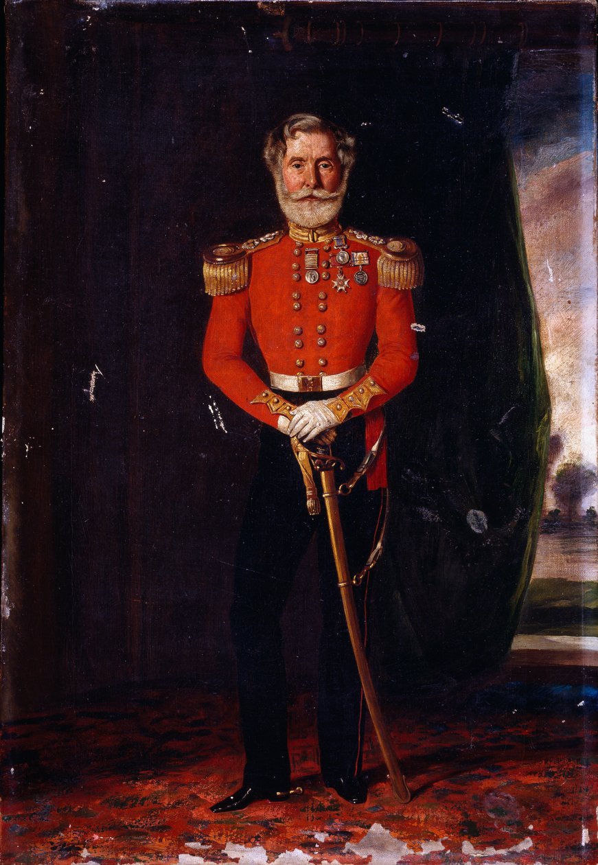 Överste Philip McPherson CB, 17th (The Leicestershire) Regiment of Foot, 1855 av David Cunliffe