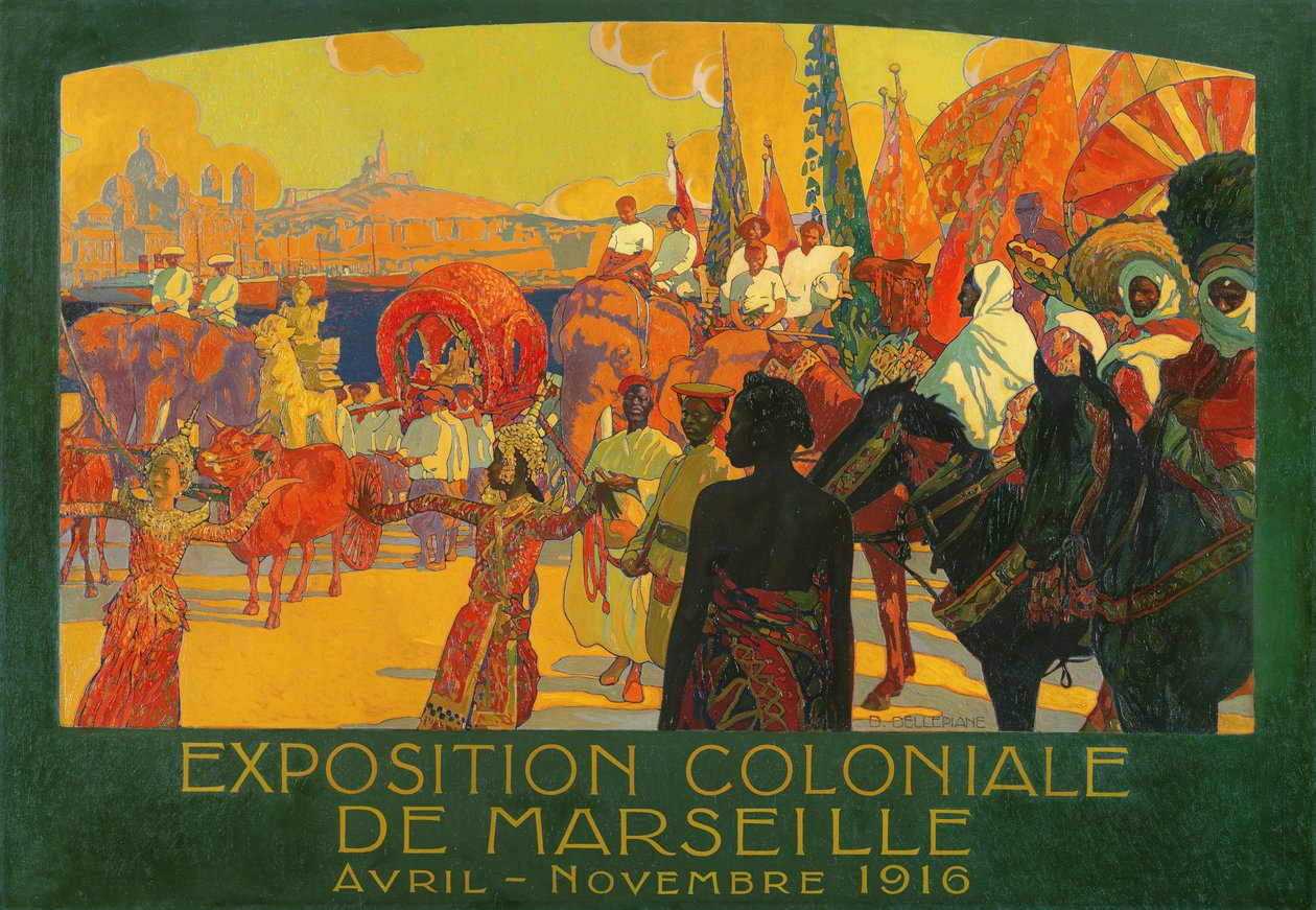 National Colonial Exhibition, Marseille, april-november 1916, 1922 av David Dellepiane