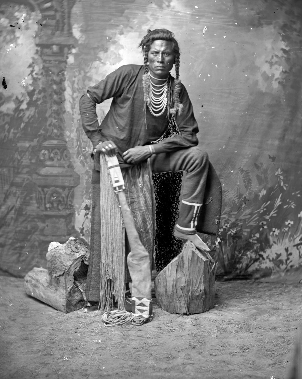 Curley, kråkscout, 1880-talet av David Frances Barry