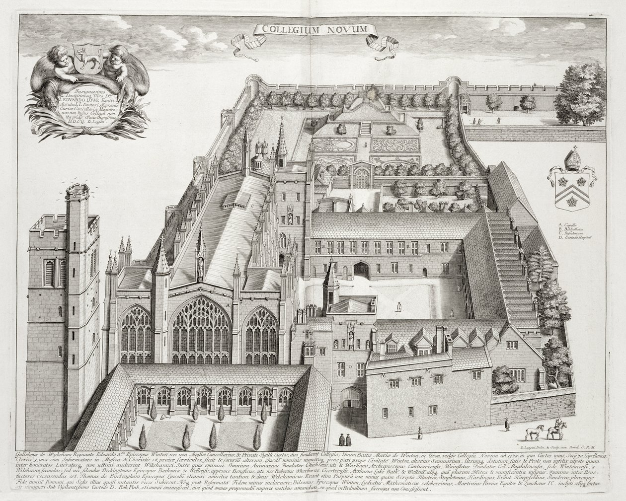 New College, Oxford, från 