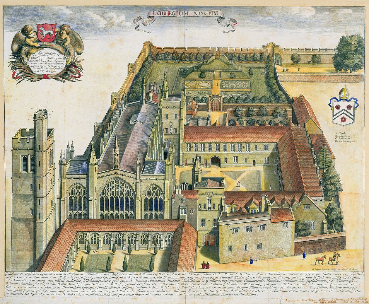 New College, Oxford, från 