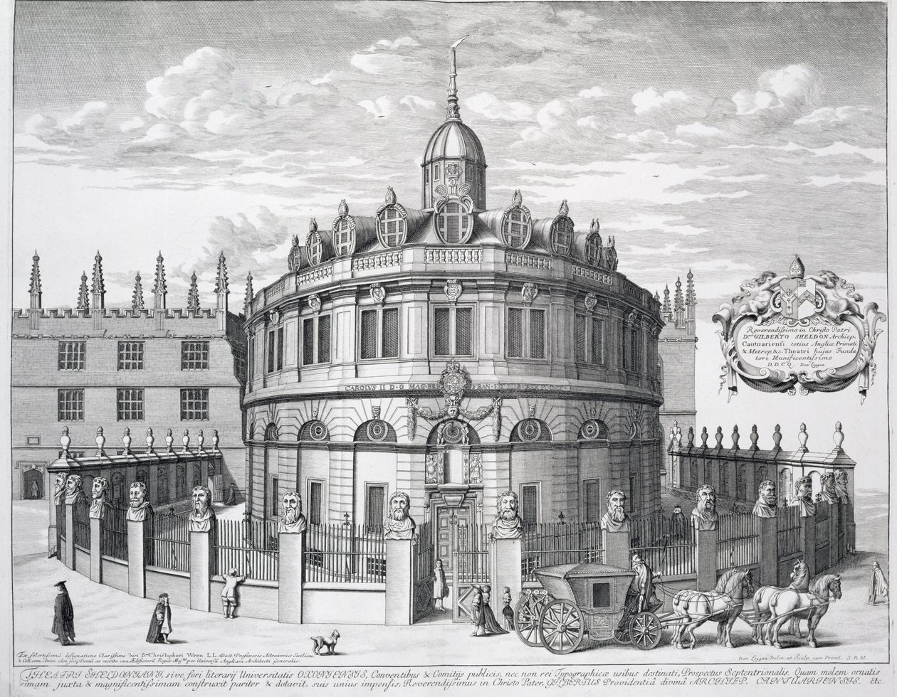 Sheldonian Theatre, Oxford, från 