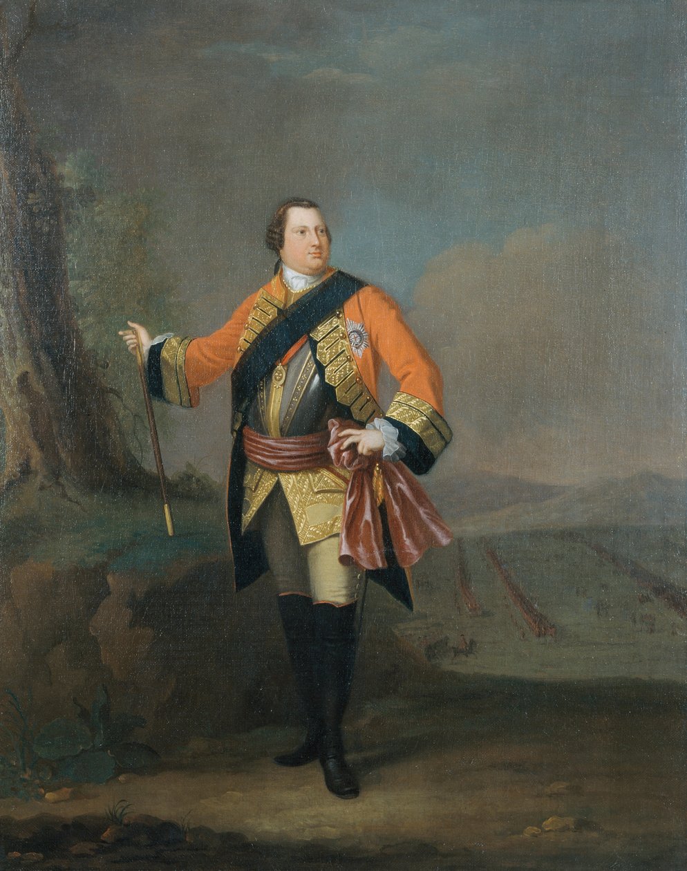 William Augustus (1721-65) hertig av Cumberland, ca 1750 av David Morier