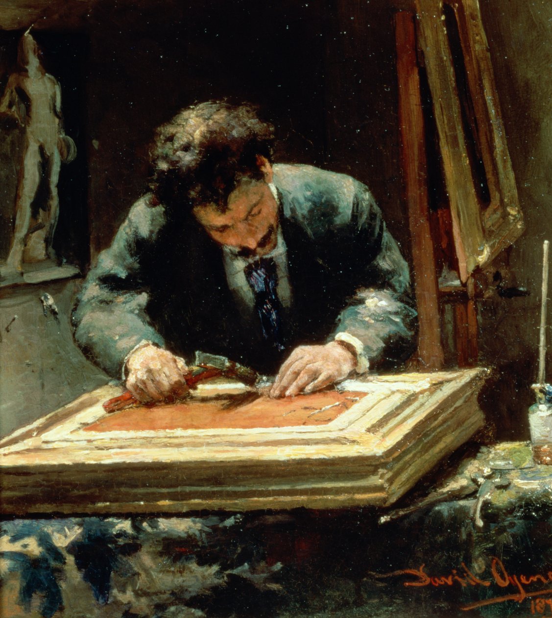 Billedrammeren, 1878swed av David Oyens