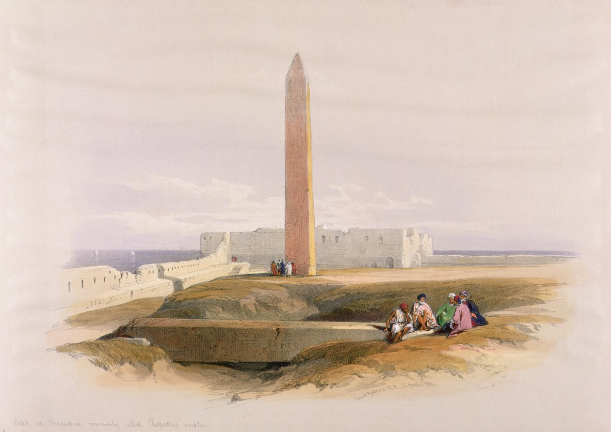 Obelisk i Alexandria, vanligen kallad Cleopatra