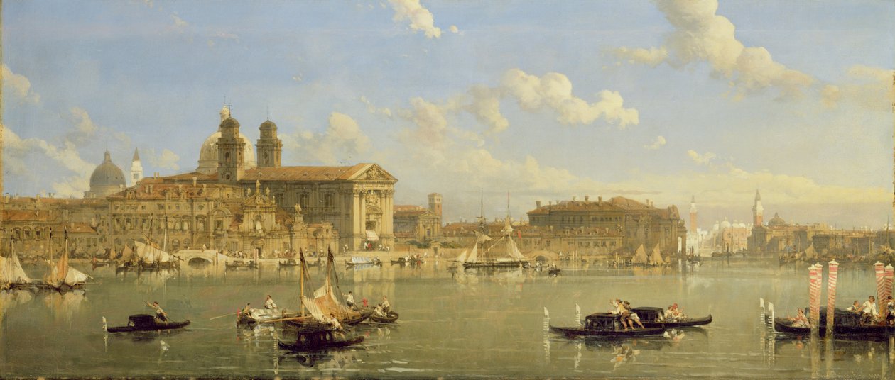 Giudecca, Venedig, 1854 av David Roberts