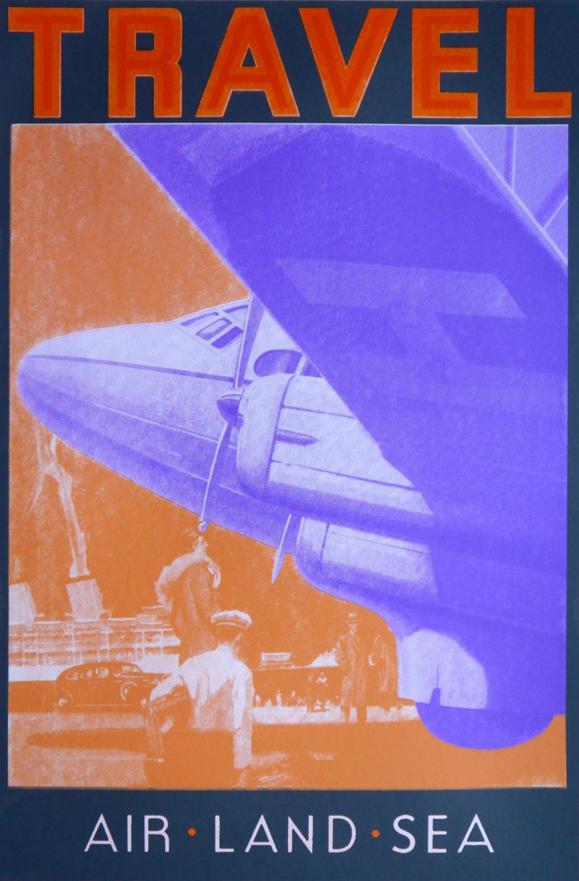 Resa: Flyg, land Sjöfart (Orange) av David Studwell