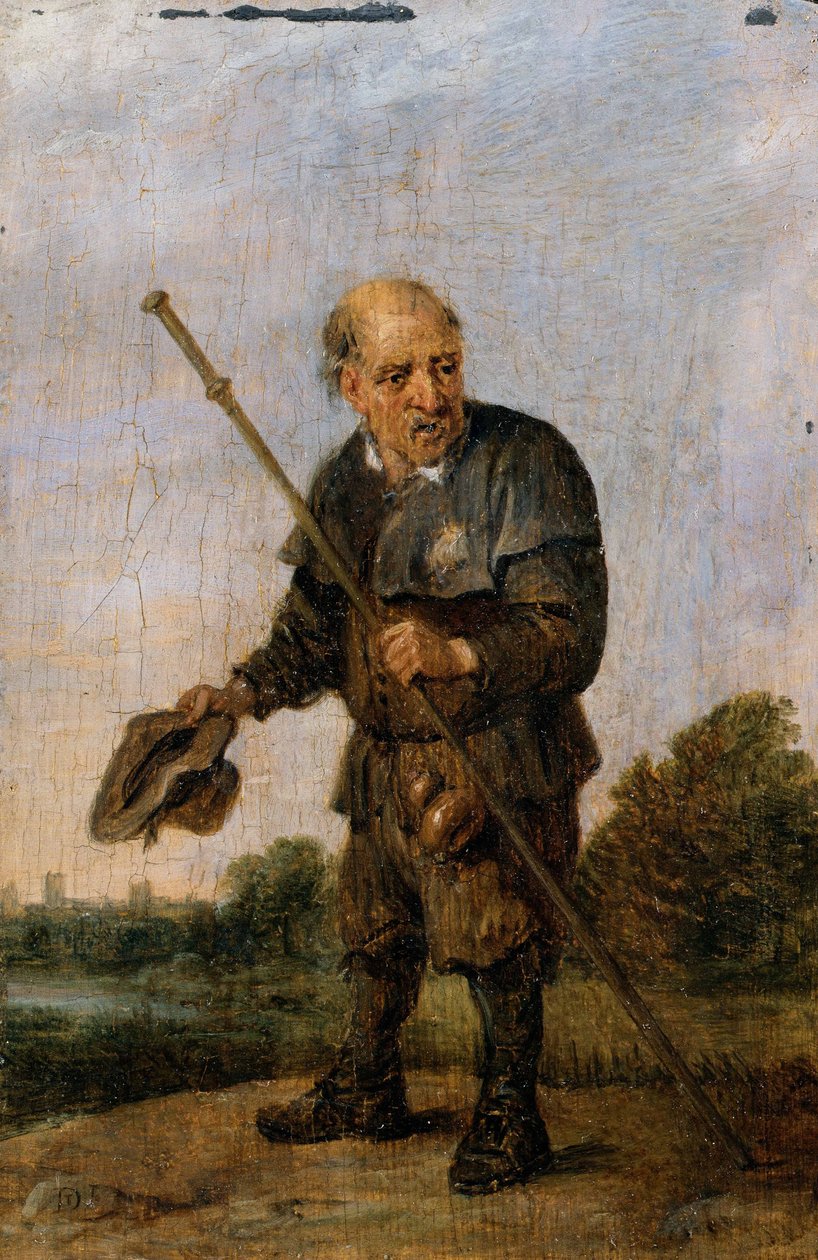 Pilgrim av David Teniers the Younger