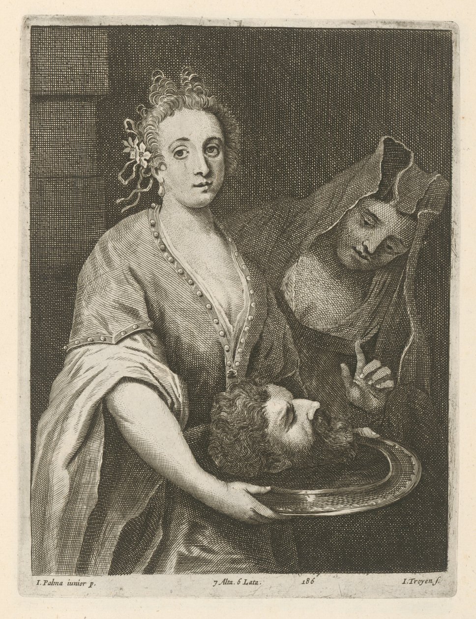 Salome med Johannes döpare av David Teniers the Younger