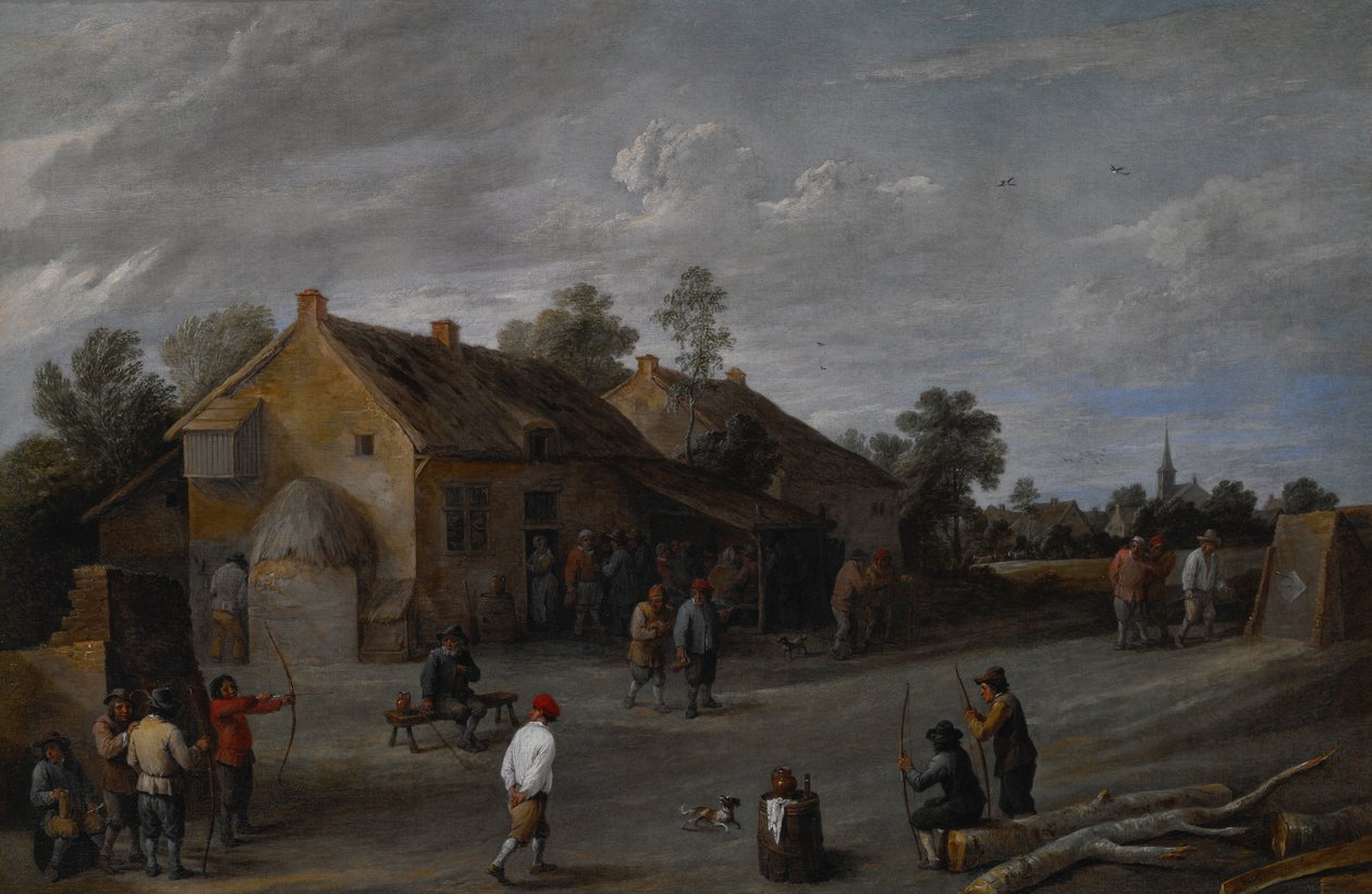 Bågskyttarna av David Teniers the Younger
