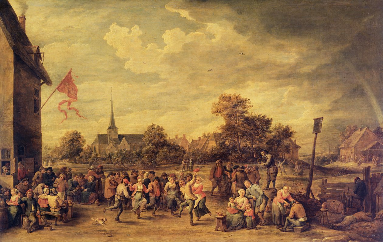 Kermesse av David Teniers the Younger