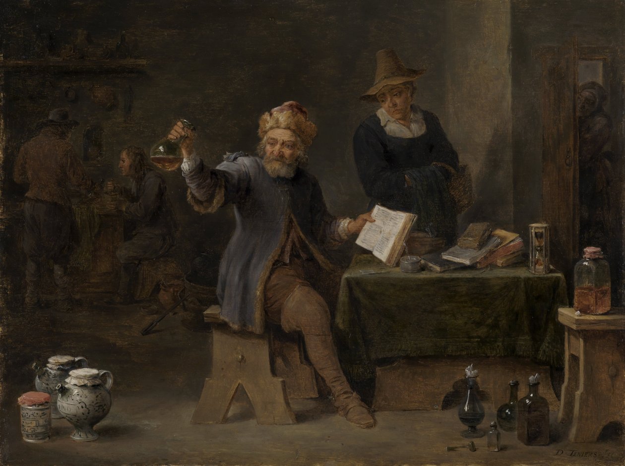 Bydoktorn av David Teniers the Younger