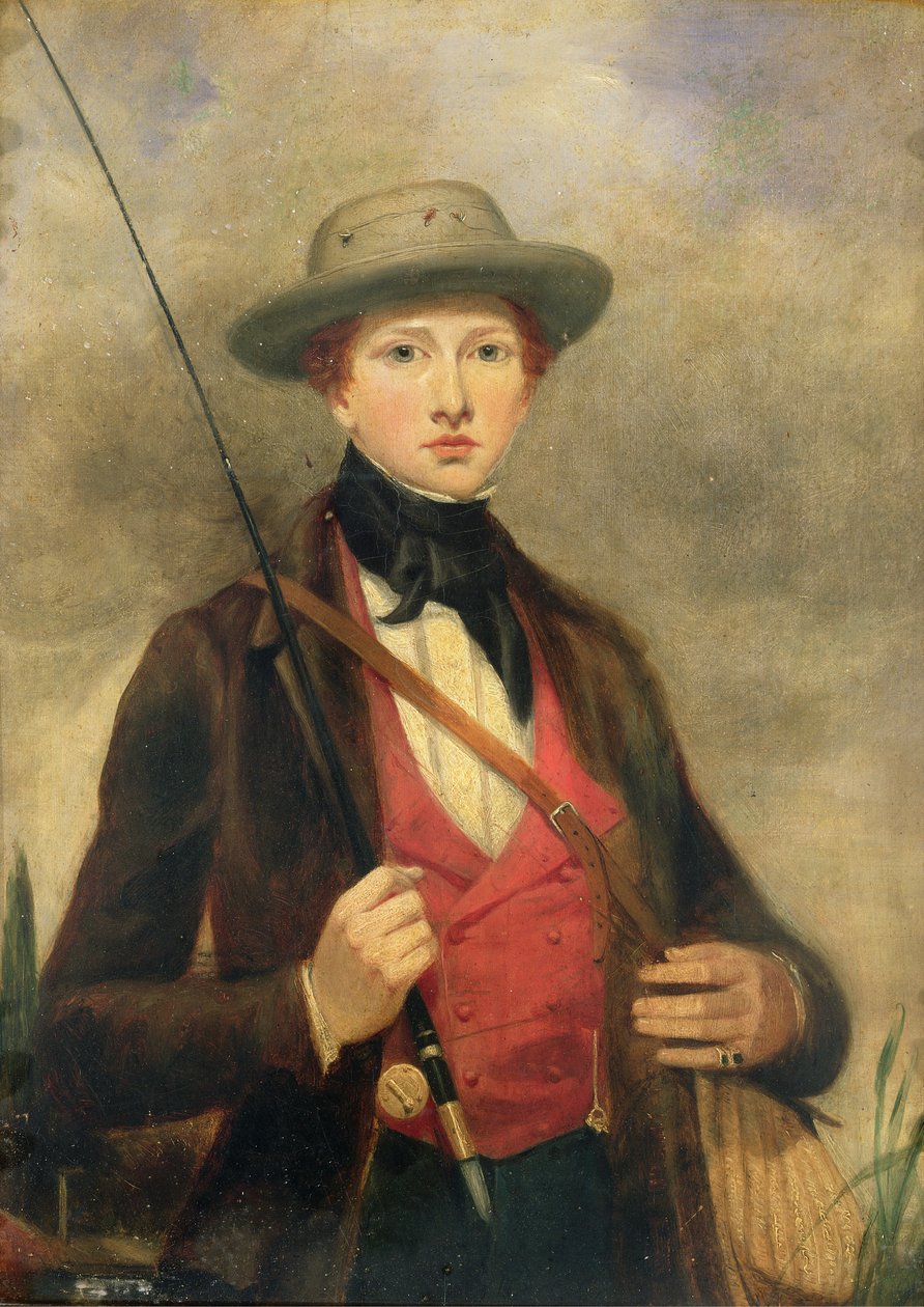 Pojke med ett fiskespö av David Wilkie