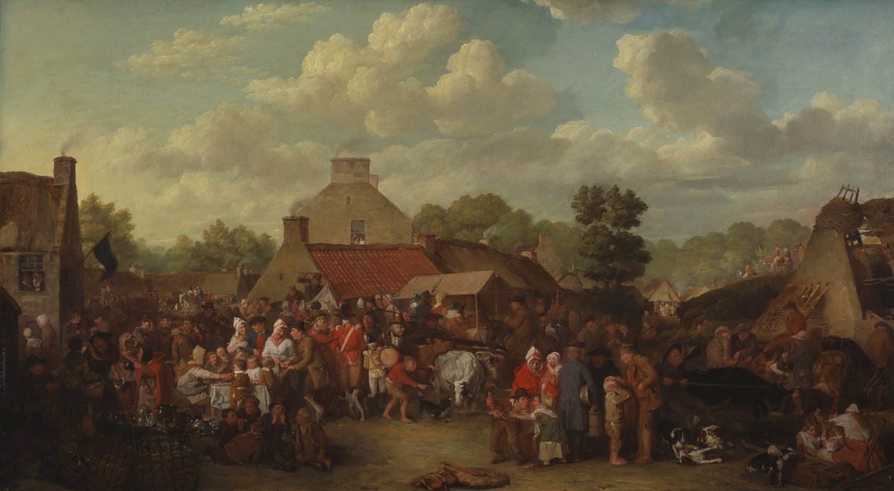 Pitlessie Fair  av David Wilkie