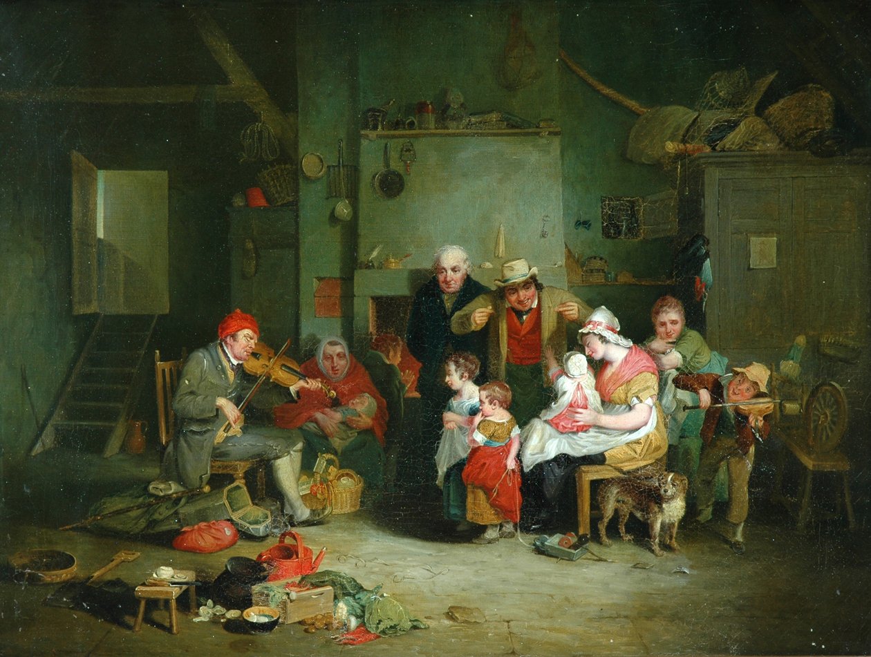 Den blinde spelmannen av David Wilkie
