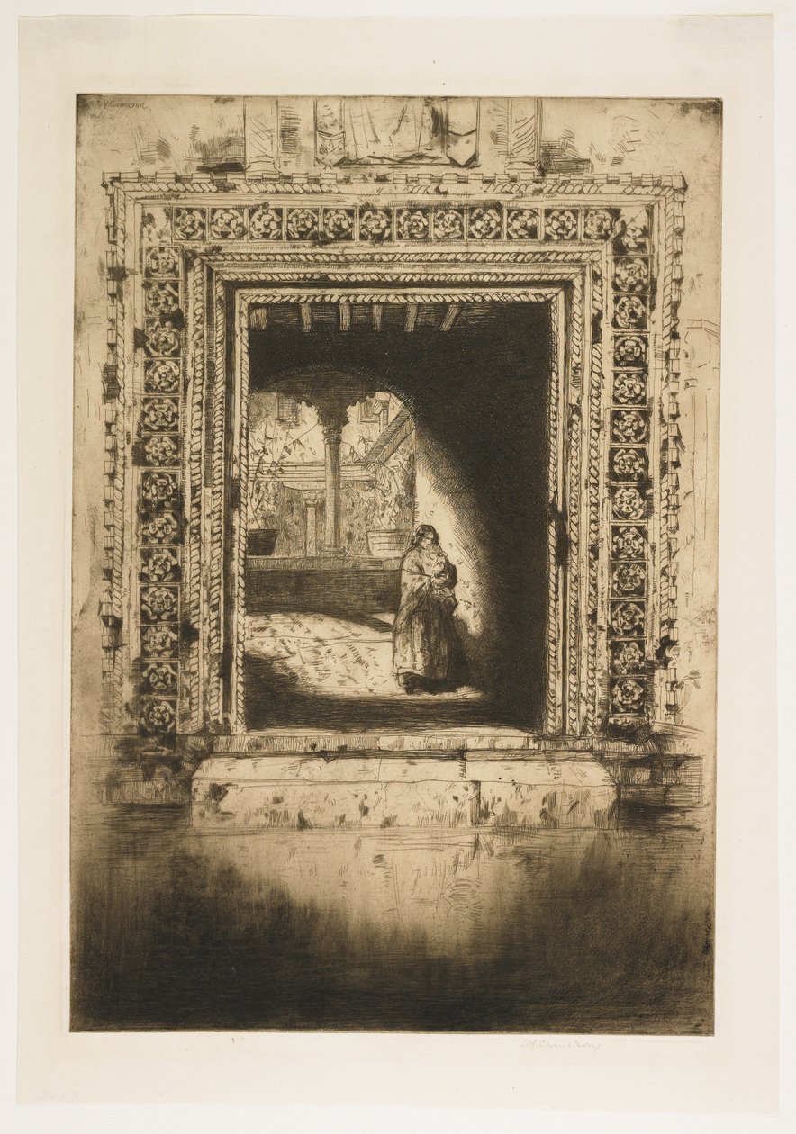 Abbazia, Venedig, 1900 av David Young Cameron
