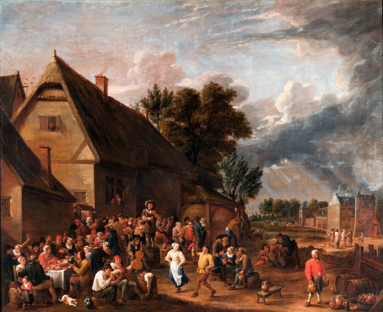 Stormens ankomst av David Teniers the Younger