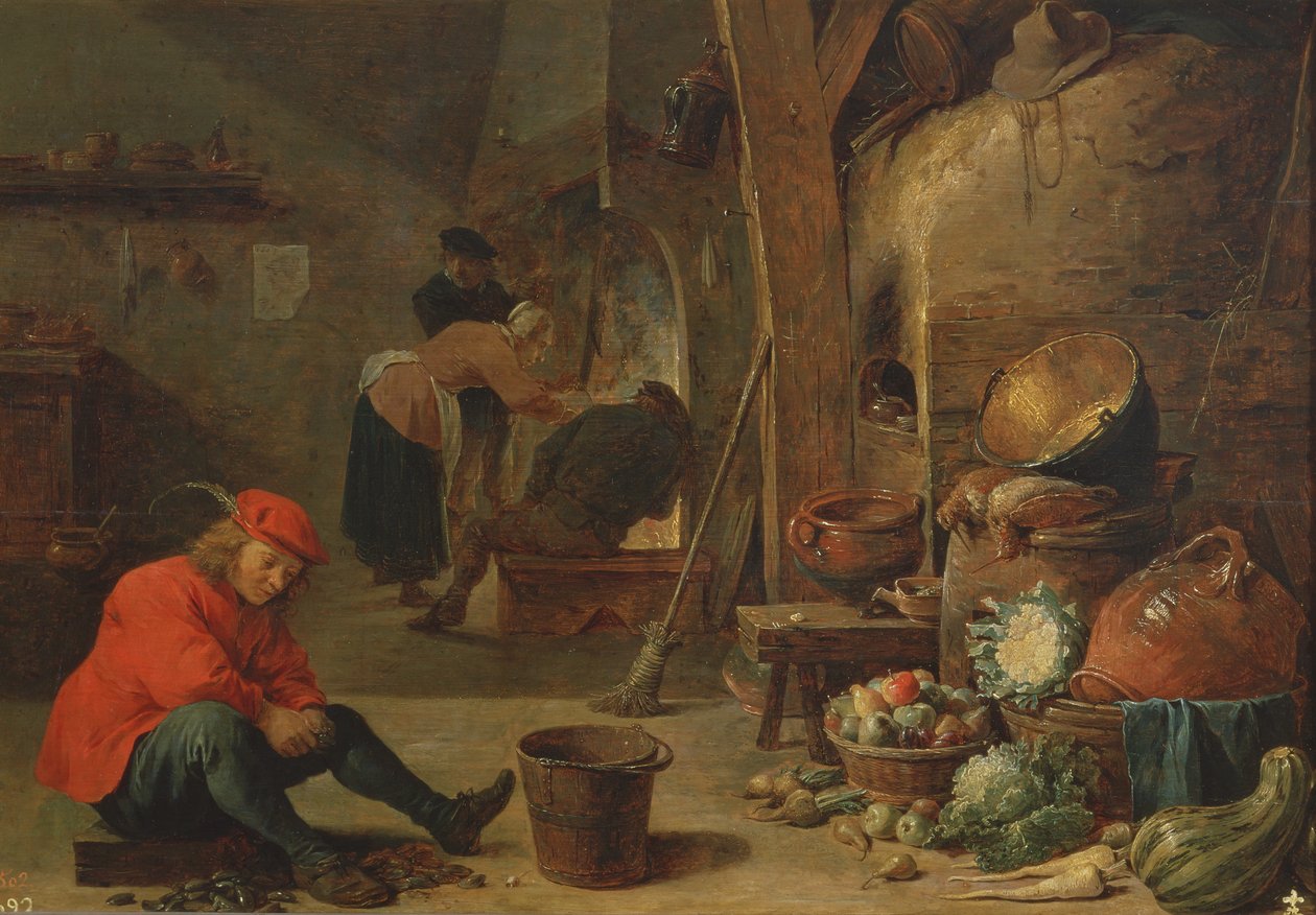 Köket av David Teniers the Younger