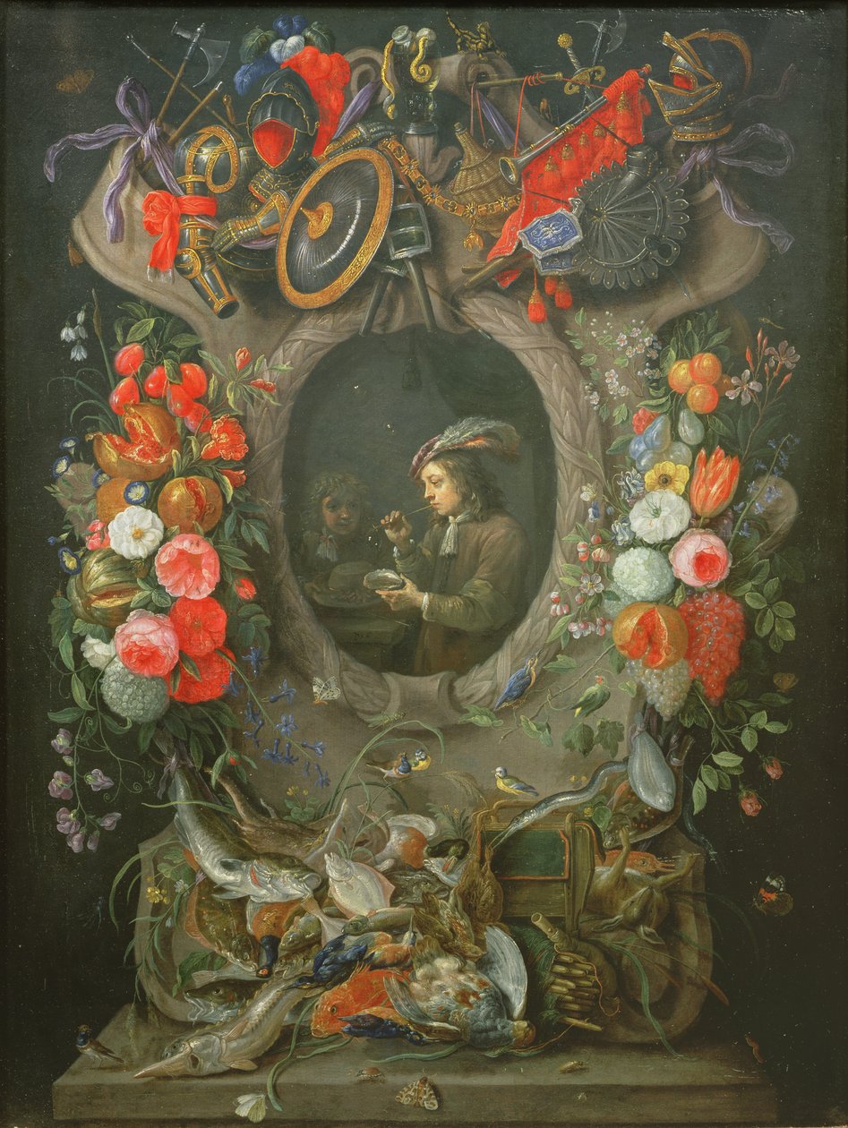 Såpbubblorna av David Teniers the Younger