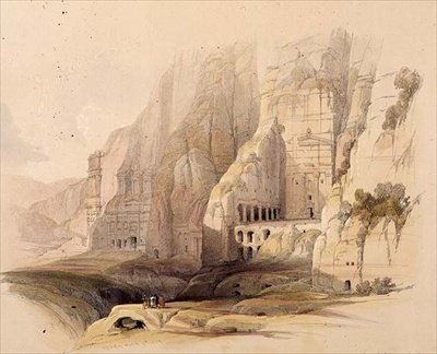 Utgrävda herrgårdar i Petra, 7 mars 1839, skylt 103 från volym III av 