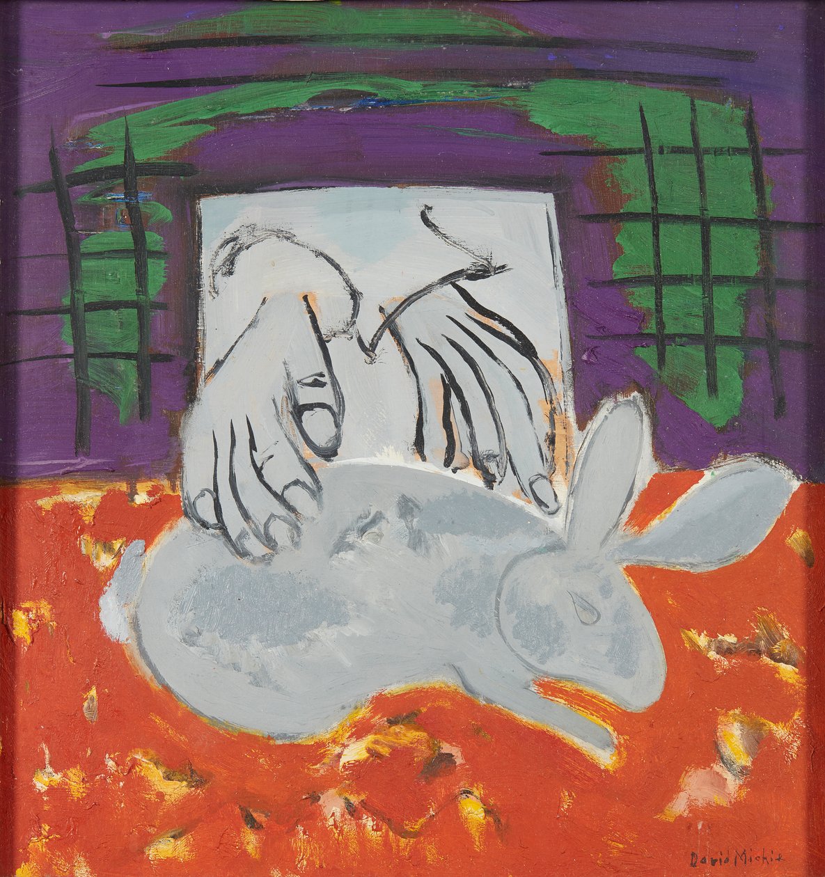 Catching the Rabbit - 1960 (olja ombord) | Konsttryck