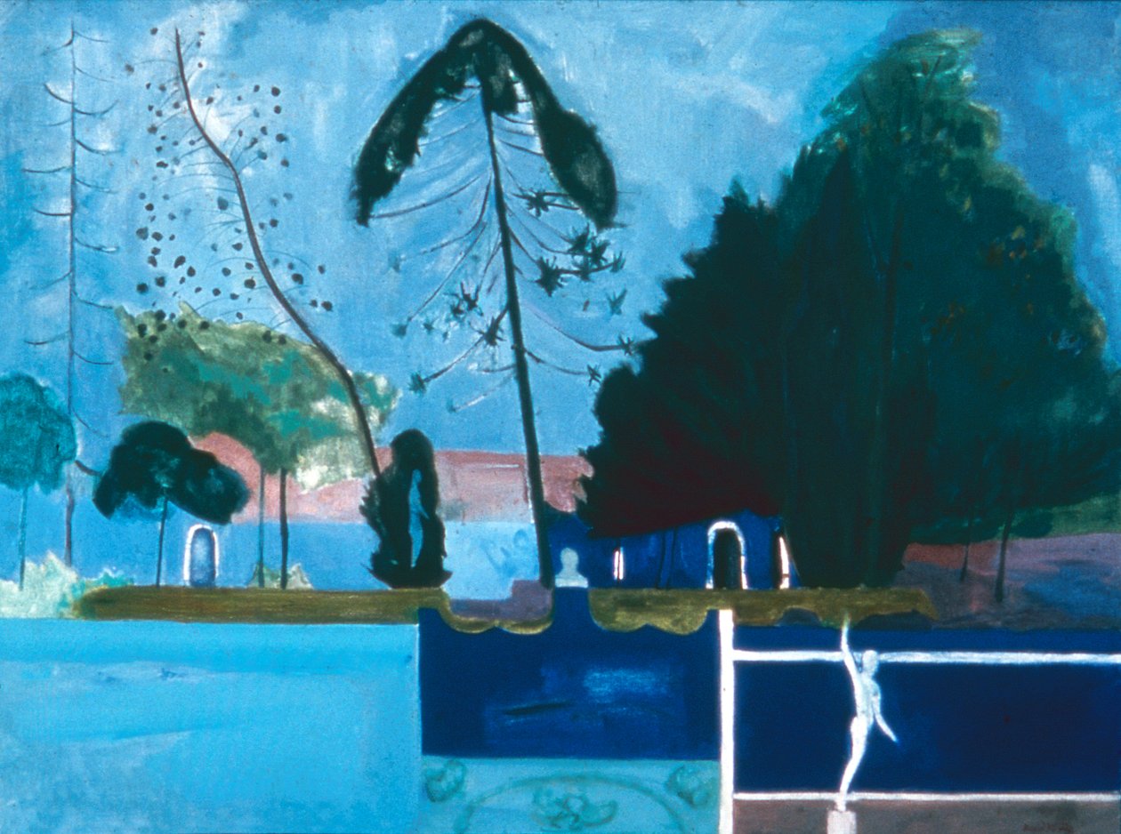 I en trädgård, Lissabon av David Alan Redpath Michie