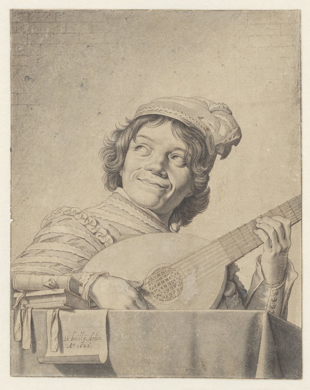 Lutspelaren av David Bailly
