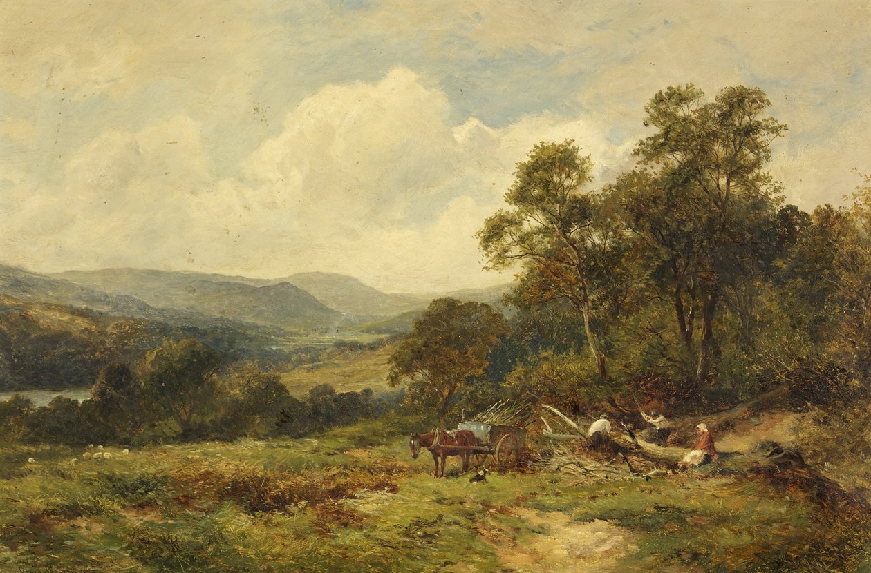 Ovanför Rydal Mount, Ambleside av David Bates