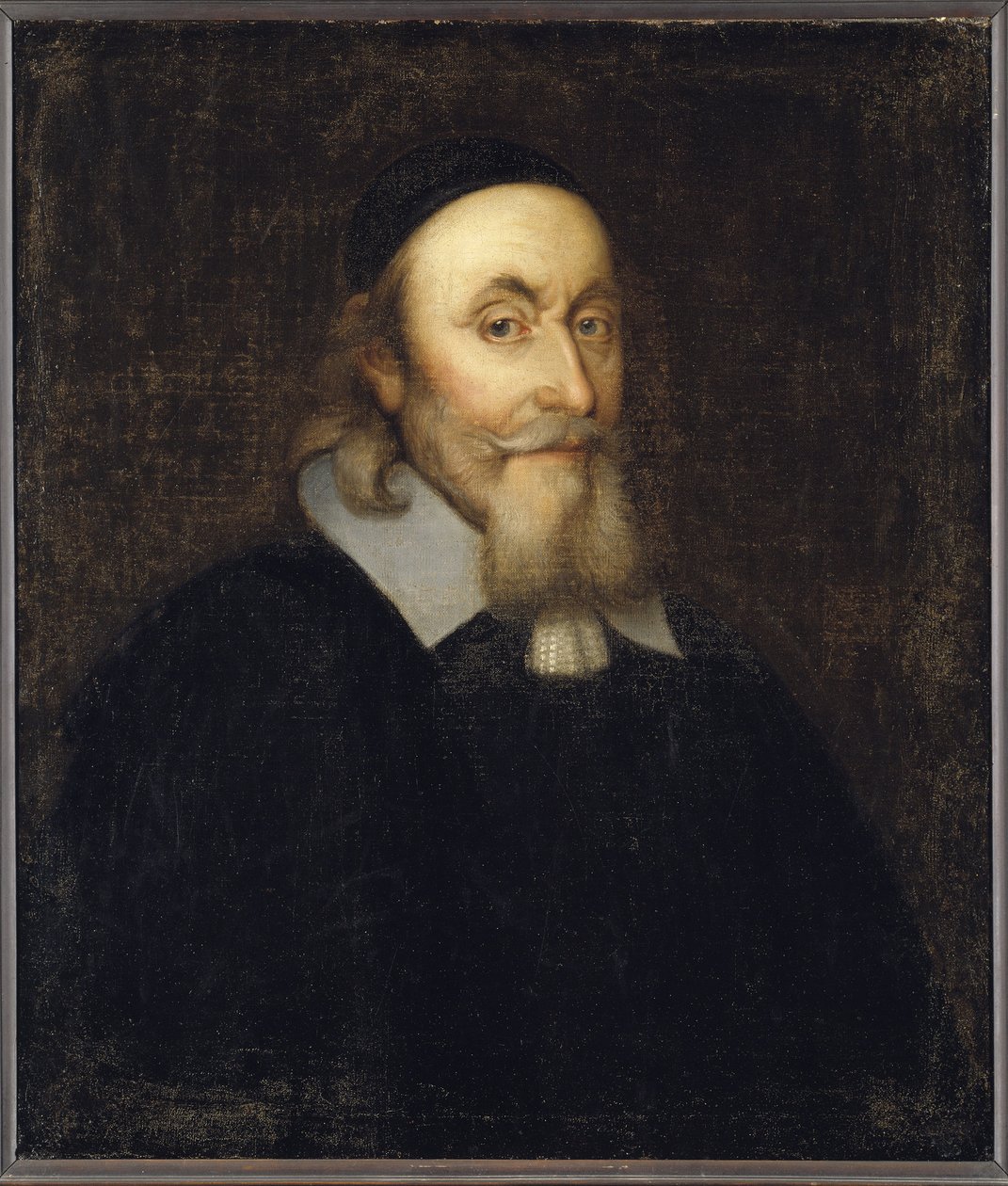Axel Oxenstierna (Oxenstjerna), grand chancelier de Suede - Portrait of Count Axel Oxenstierna (1583-1654), by Beck, David (1621-1656). Oil on canvas. Dimension : 76,5x65,5 cm. Nationalmuseum Stockholm av David Beck