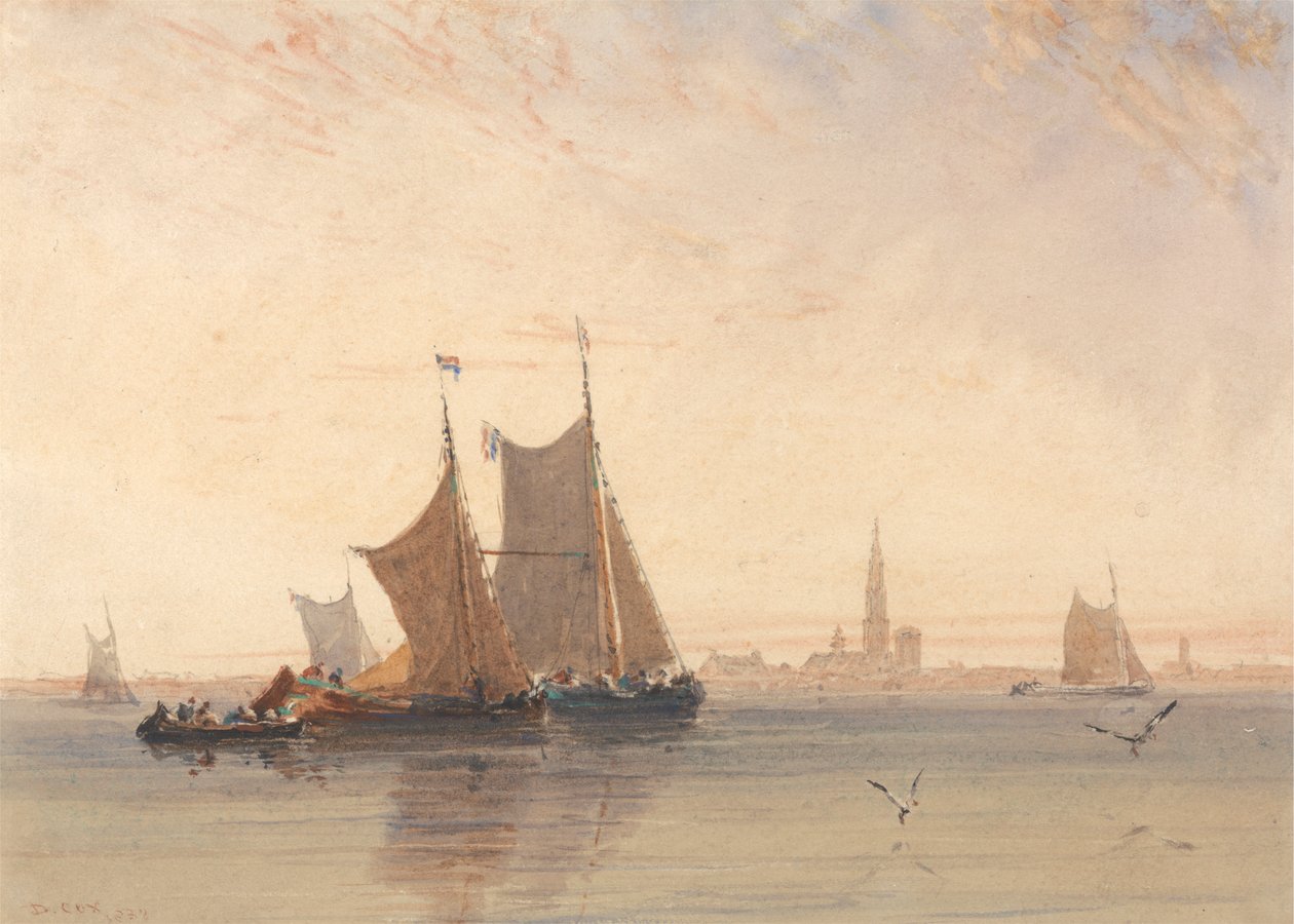 Antwerpen, morgon av David Cox