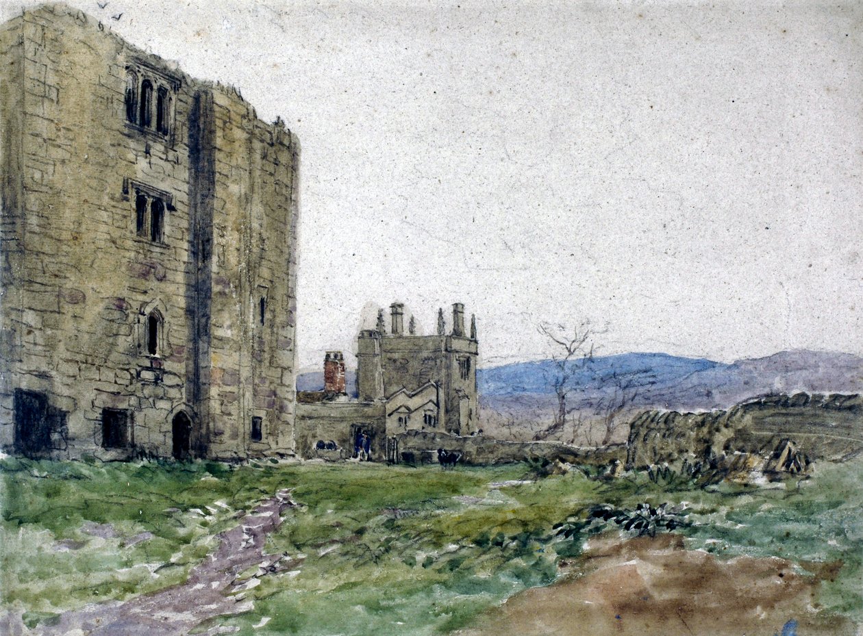 Barden Tower, Yorkshire av David Cox