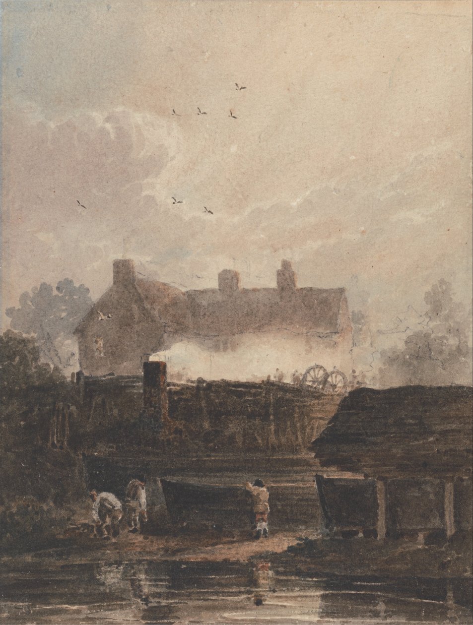 Båtbygge - Varvet i Birmingham av David Cox